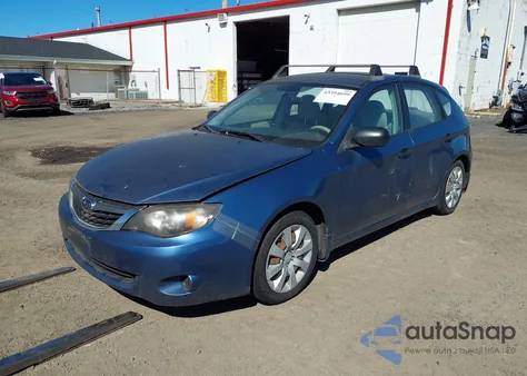 2008 Subaru Impreza 2.5I from USA, damaged, VIN JF1GH61608H806484